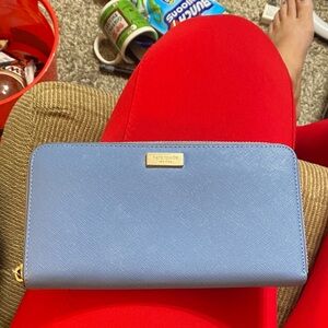 Kate Spade Blue Wallet NWOT